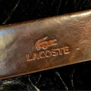 Lacoste leather wallet